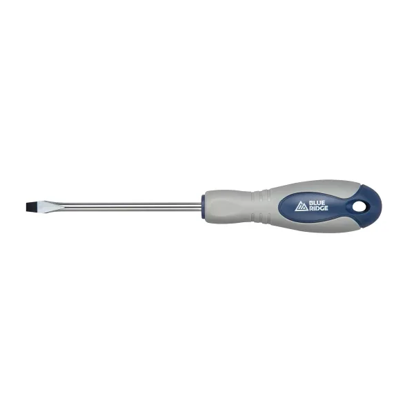 3/16" x 4" Slotted Screwdriver: Flat Head, Steel, 1 Year Warranty, Lightweight, Tiny Tool
